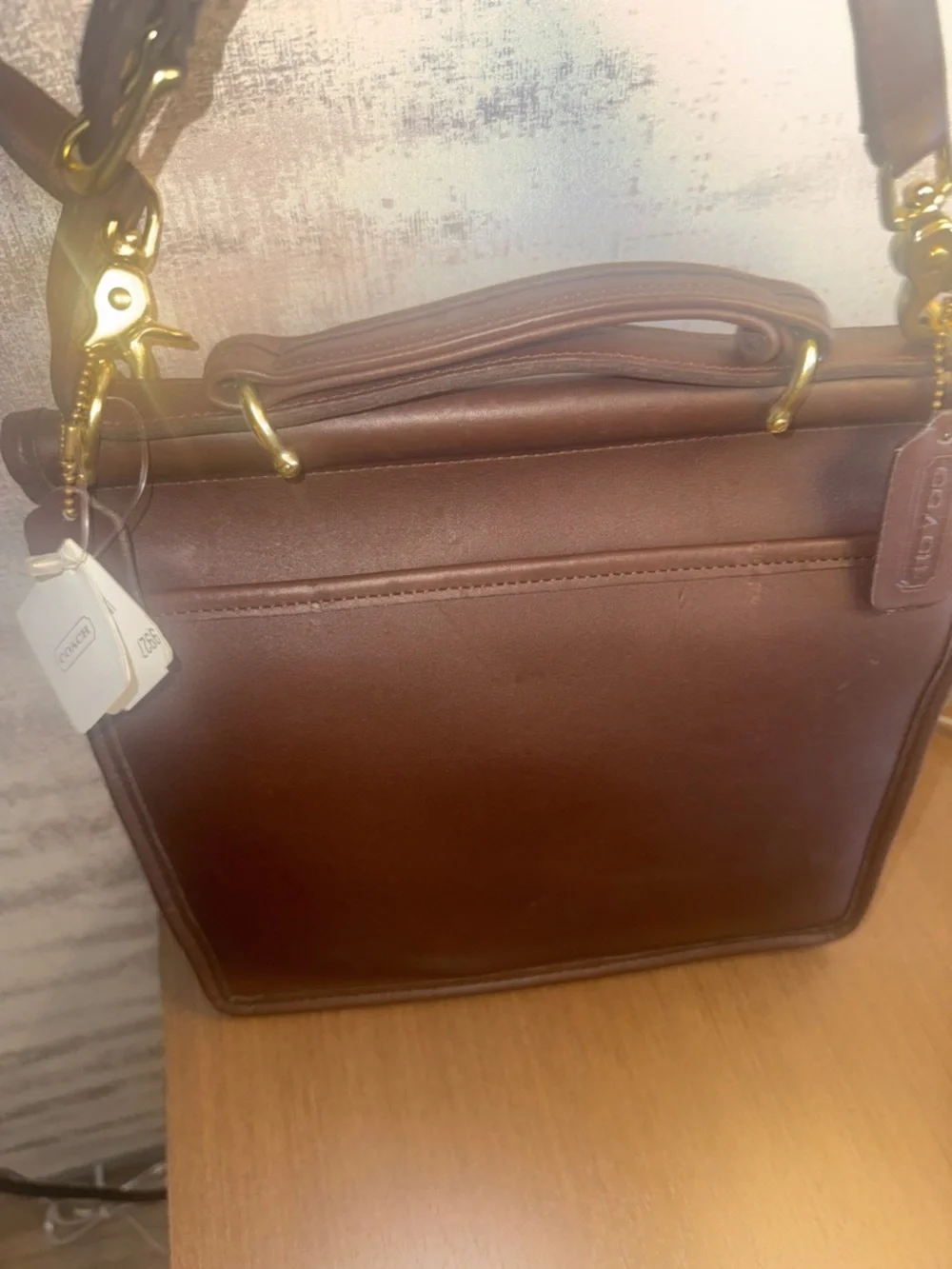 Classic Coach Willis Bag (Style #9927) Vintage - Make that Offer! It Still New! - Picture 12 of 14